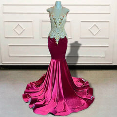Glitter Beads Stone Mermaid Long Prom Dress with Cape