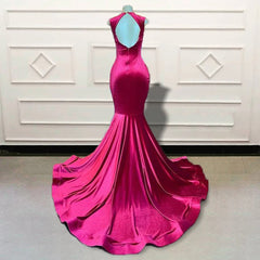 Glitter Beads Stone Mermaid Long Prom Dress with Cape