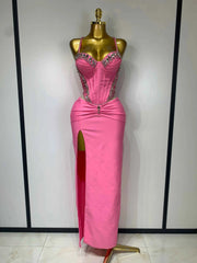 Carol Sexy Backless Sleeveless Bodycon Bandage Dress