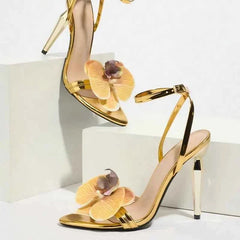 Flower High Heels