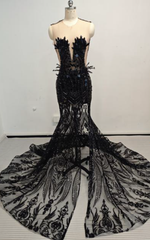 Estelle Sweetheart Beaded Mermaid Prom Gown- Ready to Ship