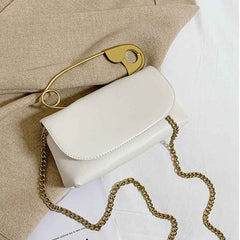 Elegant PU Leather Women Belt Patchwork Pin Chic Style
