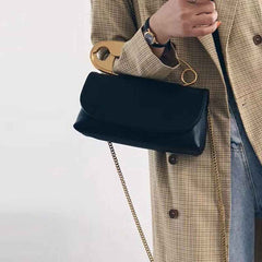 Elegant PU Leather Women Belt Patchwork Pin Chic Style