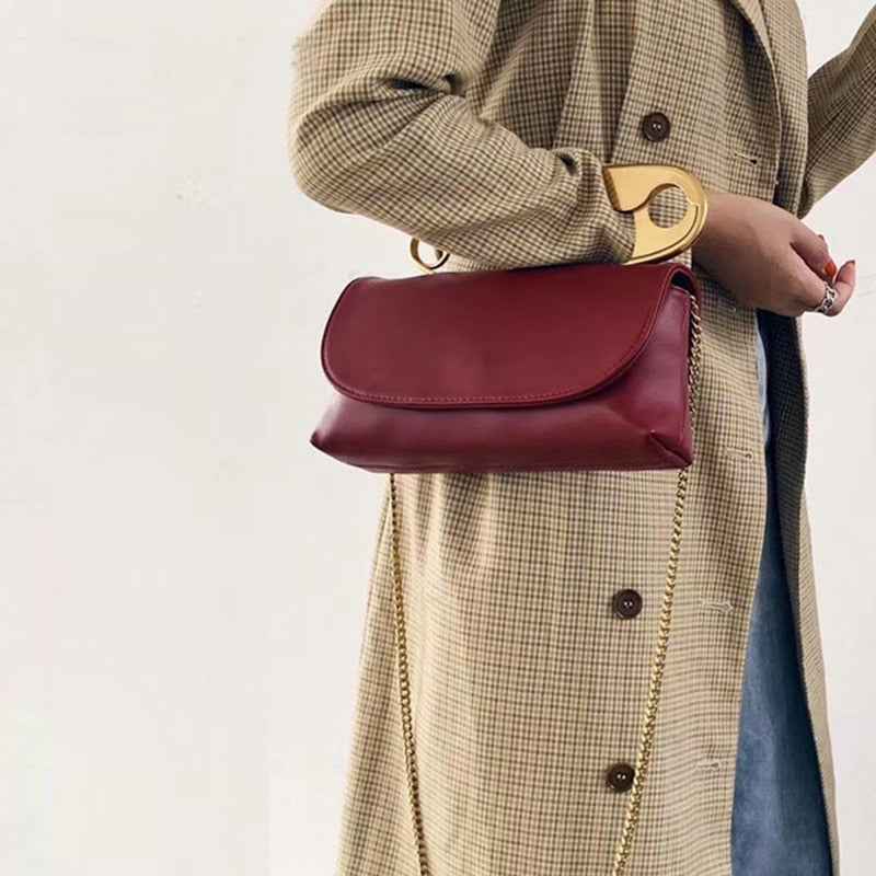 Elegant PU Leather Women Belt Patchwork Pin Chic Style