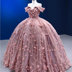 Elegant Quinceañera: Beaded Floral Gowns