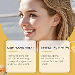 Deep Collagen Silk Peptide Intensive Lifting Ampoule Korean Anti-Aging Serum for Face with Collagen Skin Tightening & Firming