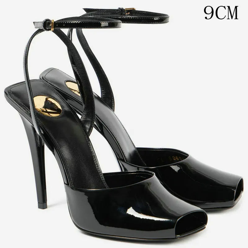 Fish-Toe High Heels Bare-Toe Fine Heels