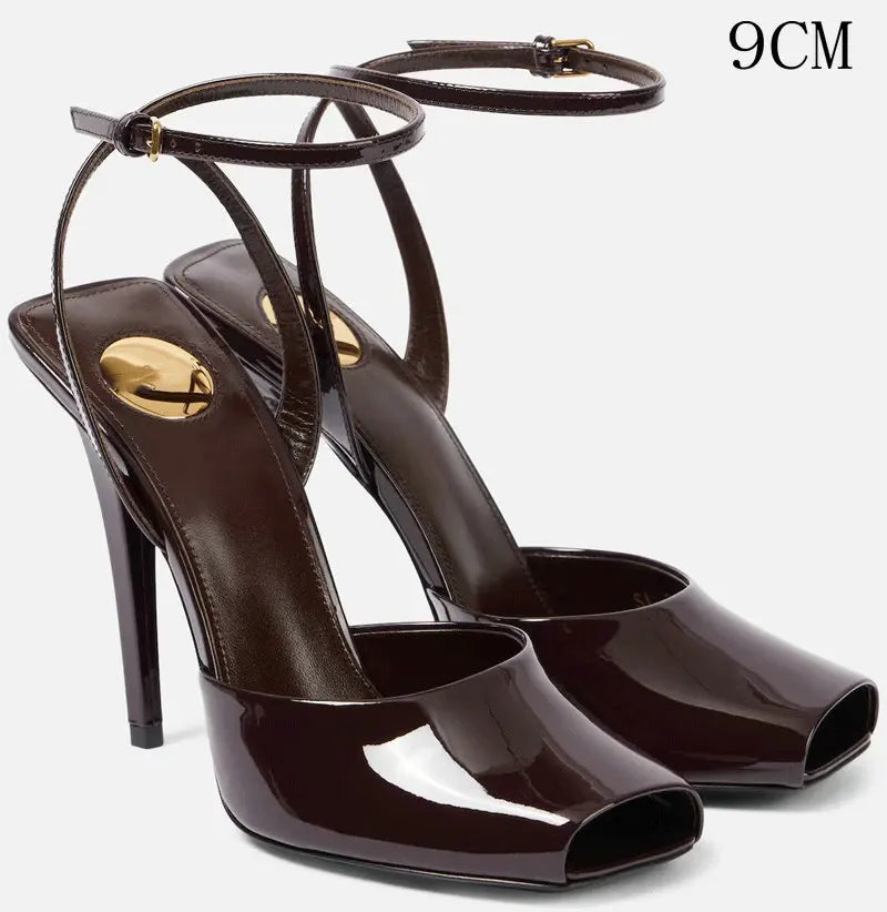 Fish-Toe High Heels Bare-Toe Fine Heels