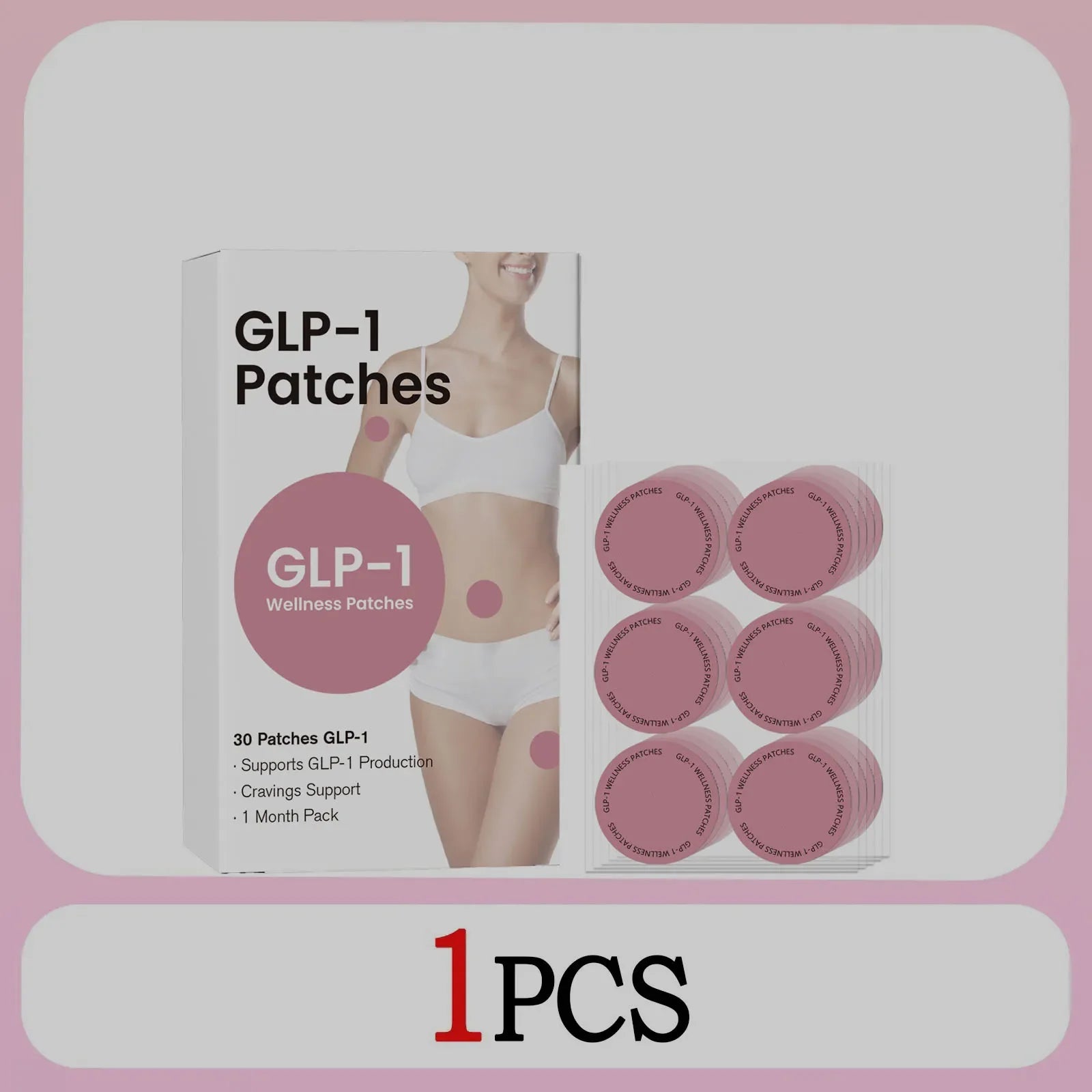2nd 30pcs GLP-1 PATCHES Original | Made from pure plants for transdermal metabolic & energy support Inhibiting food dependence