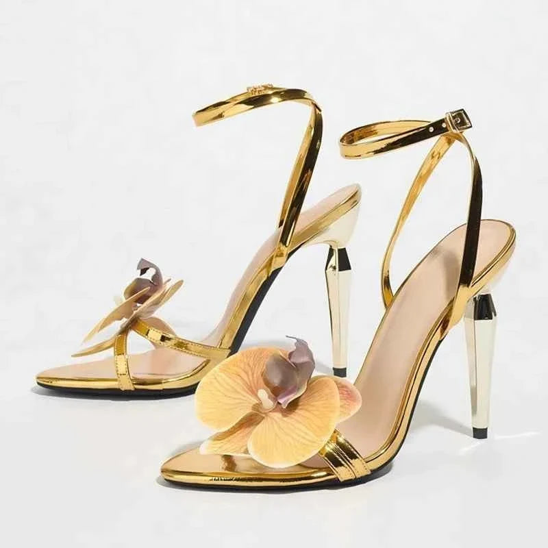 Flower High Heels