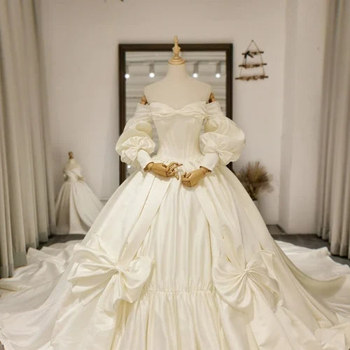 Brand New Satin Wedding Dress