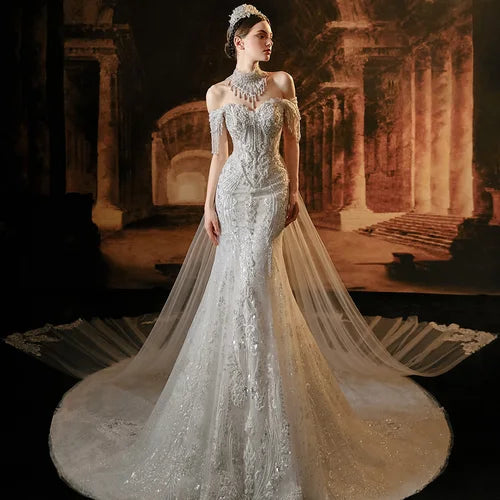 Elegant Mermaid Wedding Dress