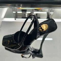 Fish-Toe High Heels Bare-Toe Fine Heels