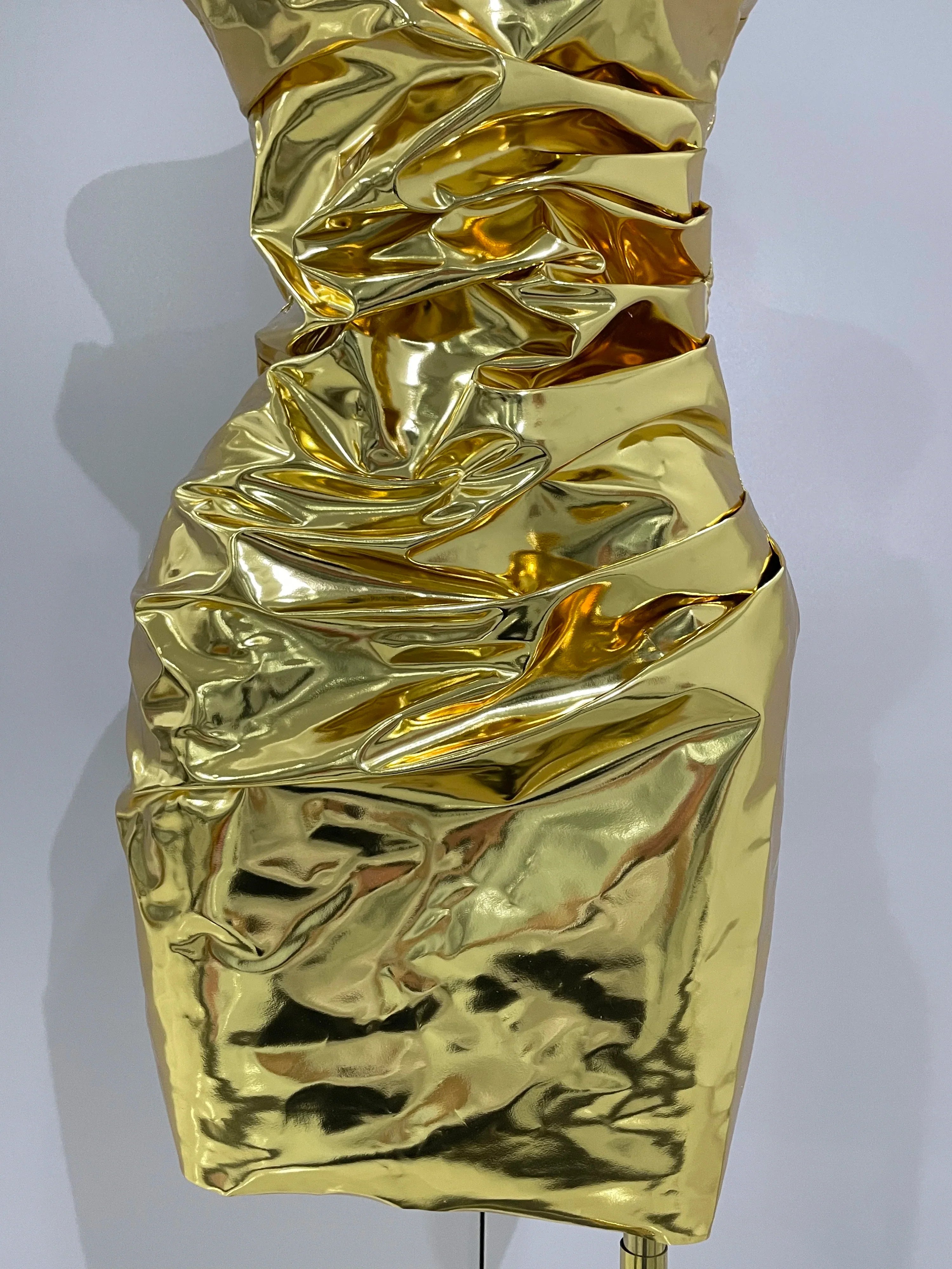 Azura Diamonds Crystal Sexy Mesh See Through Bodycon Mini Dress