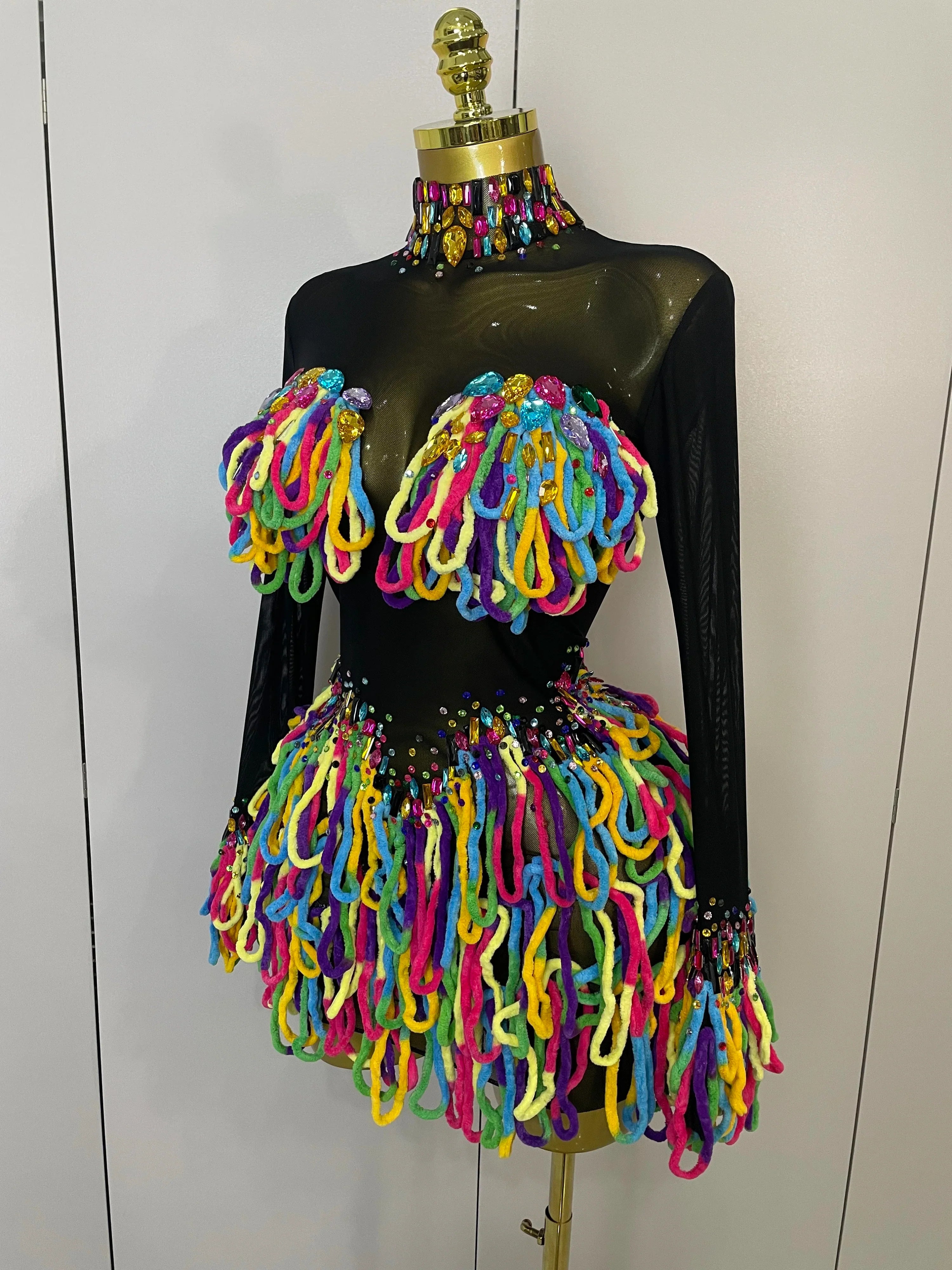 Destiney Multi Color Dress