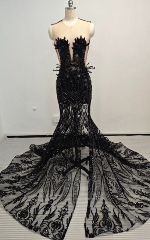 Estelle Sweetheart Beaded Mermaid Prom Gown- Ready to Ship