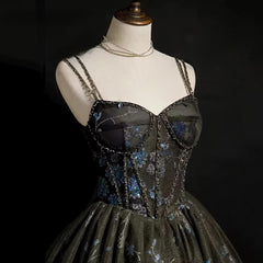 Elegant Noir: Luxury Birthday Dress