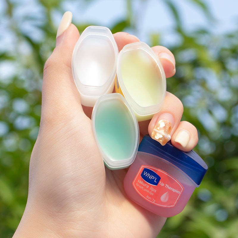 1/2 Set Lip Balm Cosmetics For Lips Lip Gloss Base Transparent Lip Gloss Transparent Moisturizing Lip Protector Mask Set For Lips