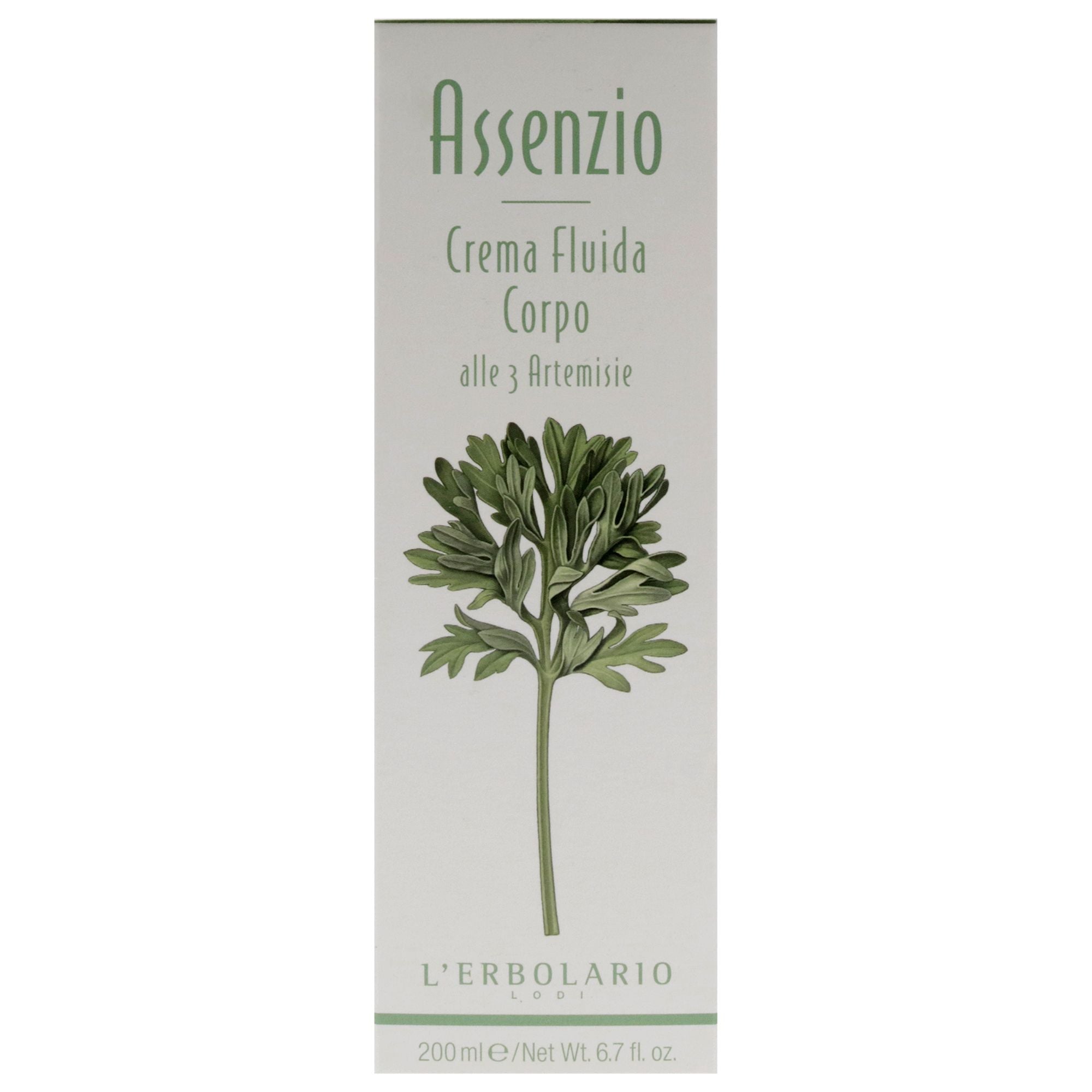 Fluid Body Cream - Absinthium by LErbolario for Unisex - 6.7 oz Body Cream