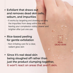 Dr.Melaxin body & face peel shot duo glow black rice peeling ampoule kojic acid & turmeric spray