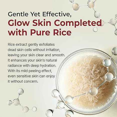 Dr.Melaxin Peel Shot Glow Black Rice Peeling Ampoule 80ml, Dead Skin Gentle Exfoliating Ampoule with Rice Water Extract, AHA BHA, Niacinamide, Daily Skin Texture Care, All Skin Types, Korean Skincare